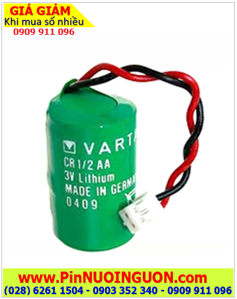 Pin Varta CR1/2AA _Pin CR1/2AA; Pin nuôi nguồn PLC Varta CR1/2AA 1/2AA 950mAh _Made in Germany
